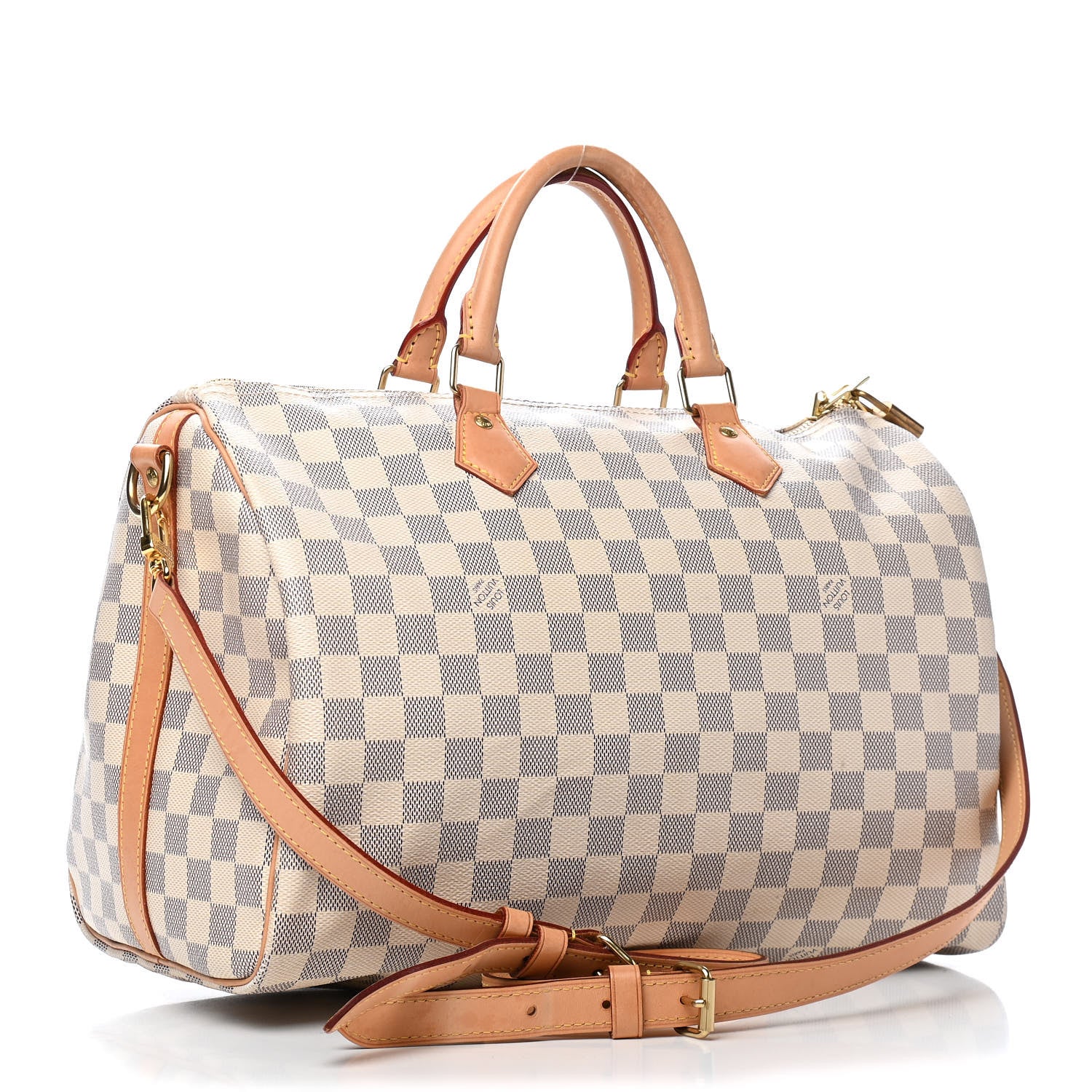 Louis Vuitton Damier Azur Speedy Bandouliere 35 3 of 10