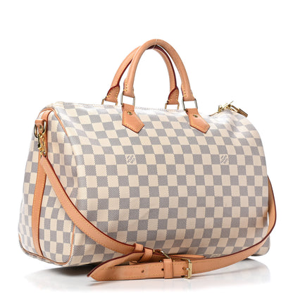 Louis Vuitton Damier Azur Speedy Bandouliere 35 3 of 10
