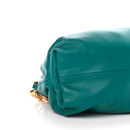 Bottega Veneta Calfskin The Pouch Chain Mallard 9 of 10