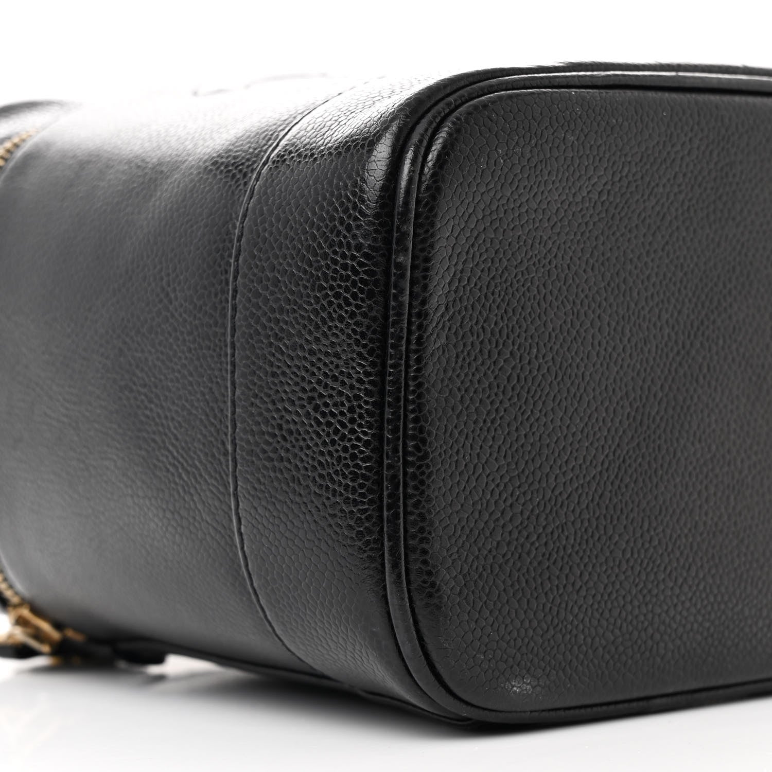 Chanel Caviar Vanity Cosmetic Case Black 10 of 11