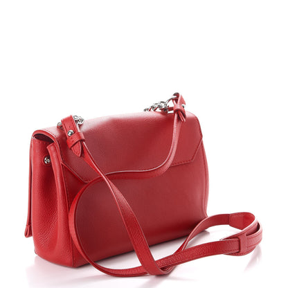 Louis Vuitton Calfskin Lockme II Chain Bag BB Rubis 3 of 9