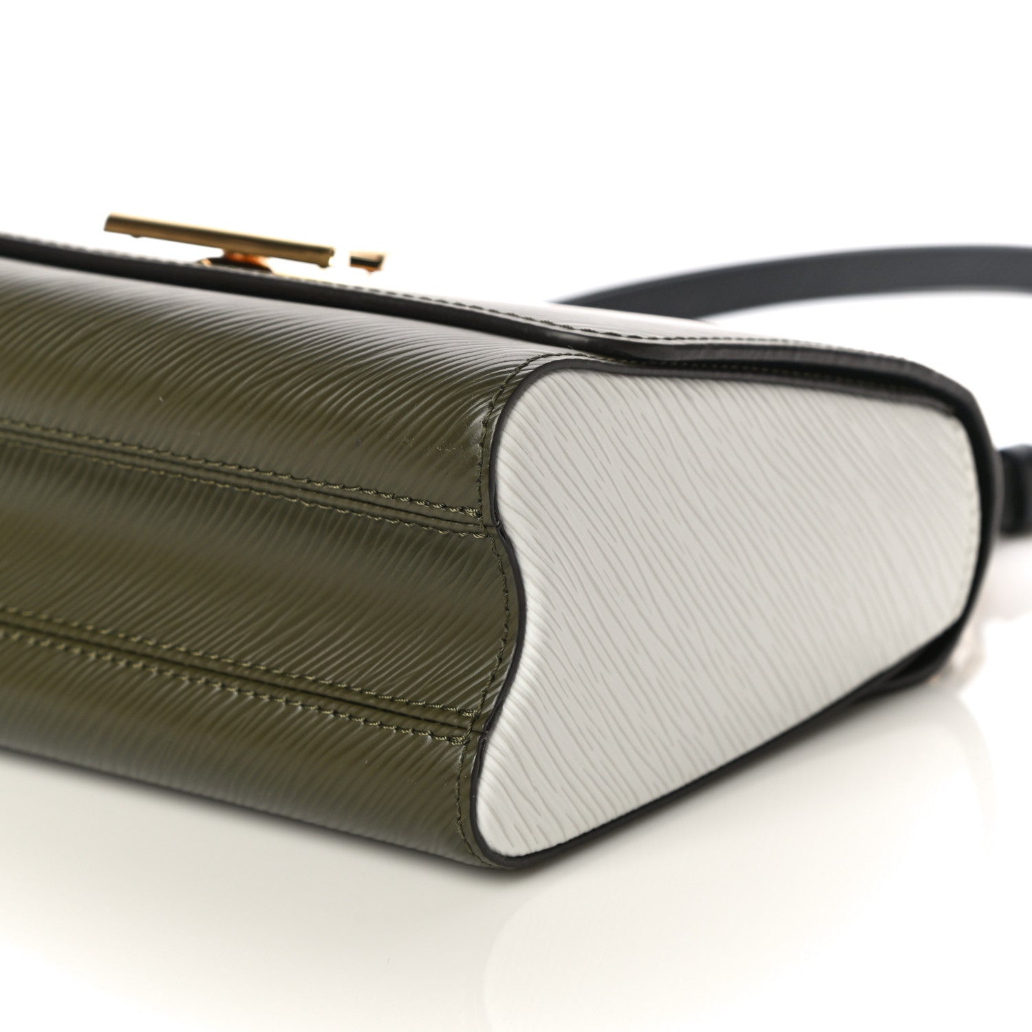 Louis Vuitton Epi Twist Shoulder Bag MM Kaki 9 of 10