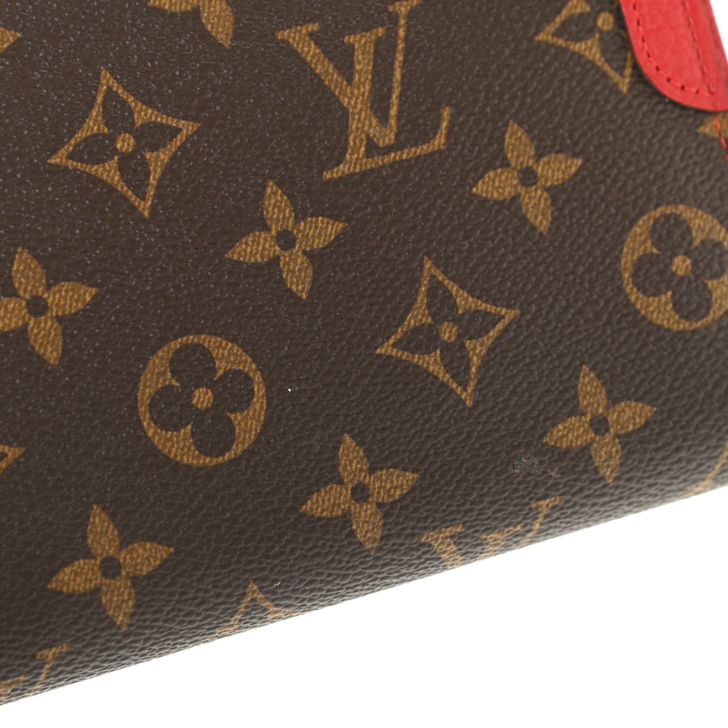 Monogram Retiro Zippy Wallet Cherry