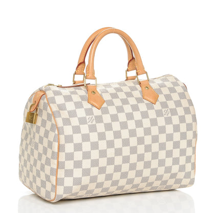 Louis Vuitton Damier Azur Speedy 30 3 of 6