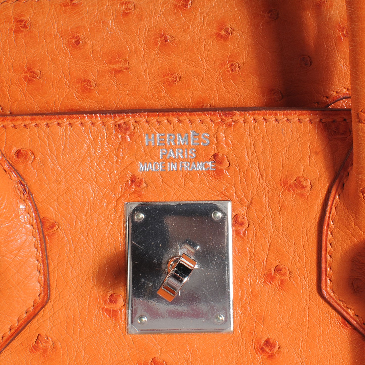 Ostrich HAC Birkin 32 Orange