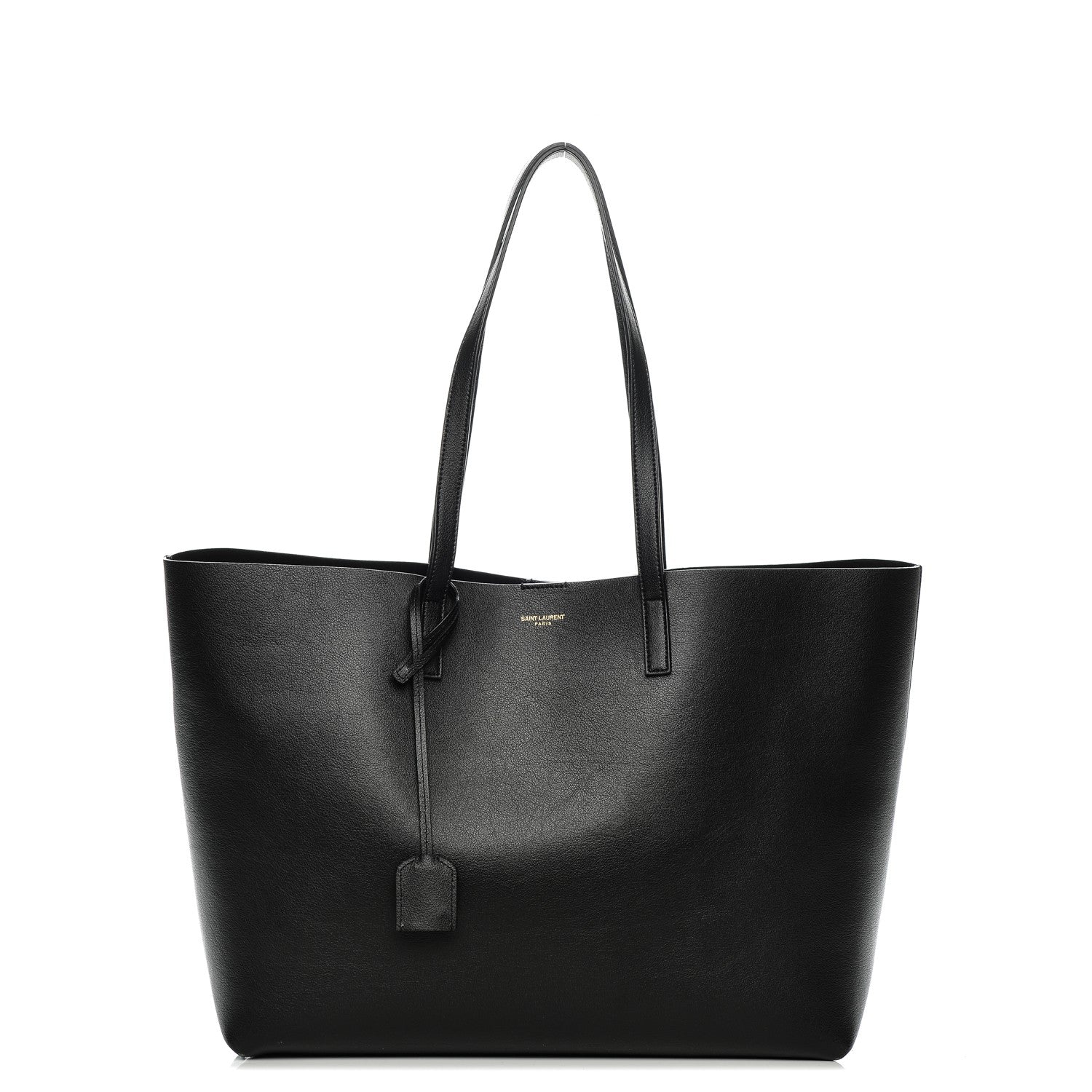 Saint Laurent Calfskin Large Shopping Tote Black 1 of 12