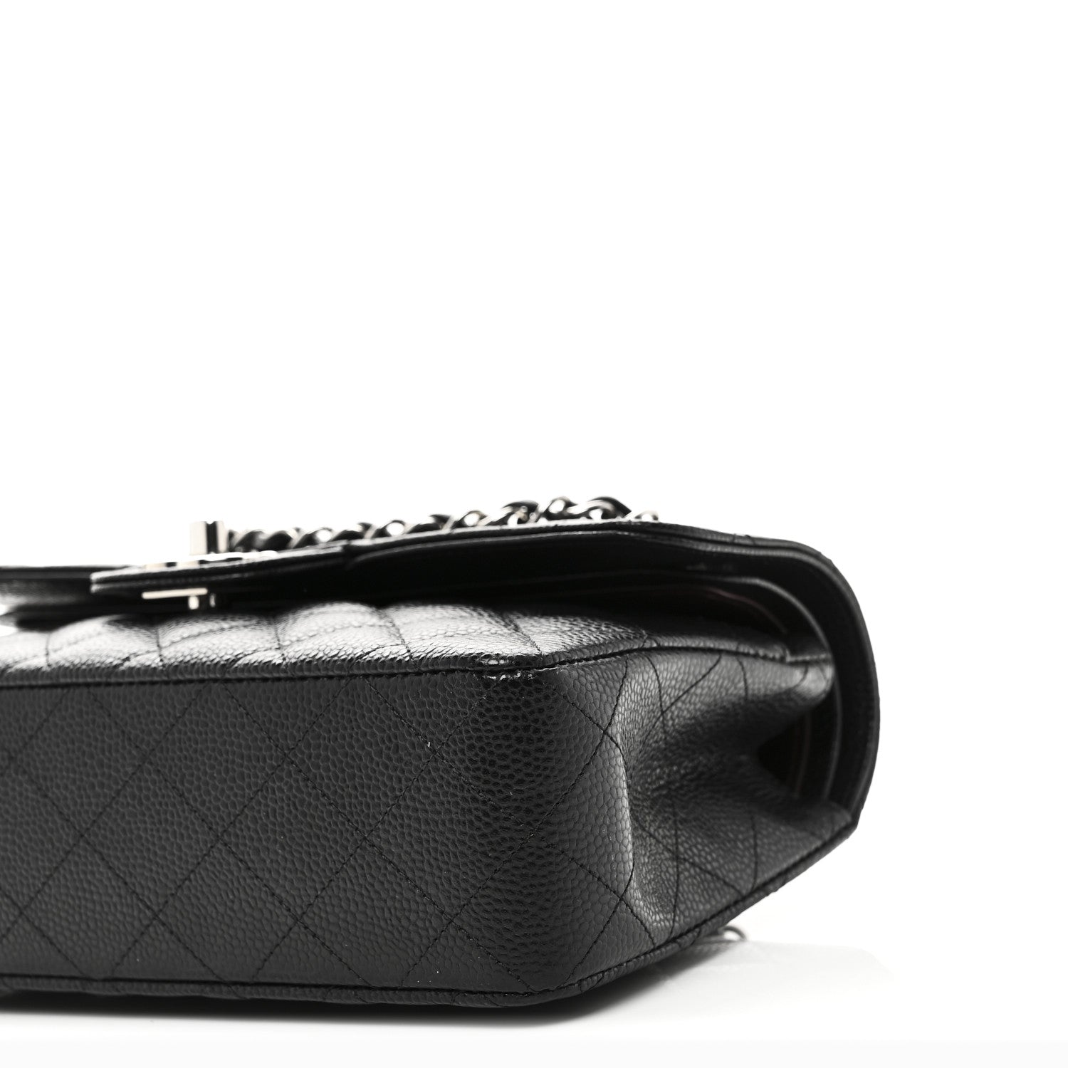 Chanel Caviar Quilted Small Double Flap Black 10 of 11