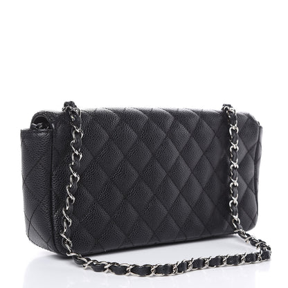 Chanel Caviar Quilted East West Flap Black 3 of 9