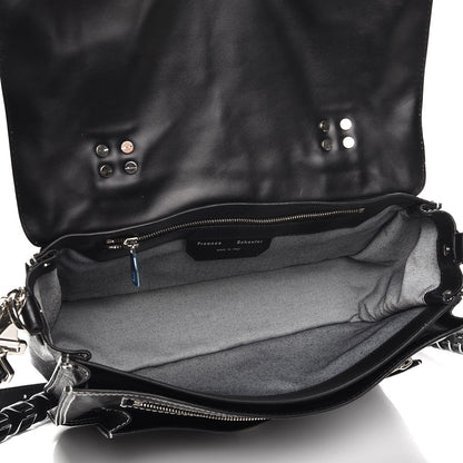 Proenza Schouler Calfskin Medium Contrast Stitching PS1 Satchel Black 5 of 7