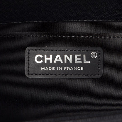 Chanel Caviar Quilted Medium Boy Flap Black 6 of 8