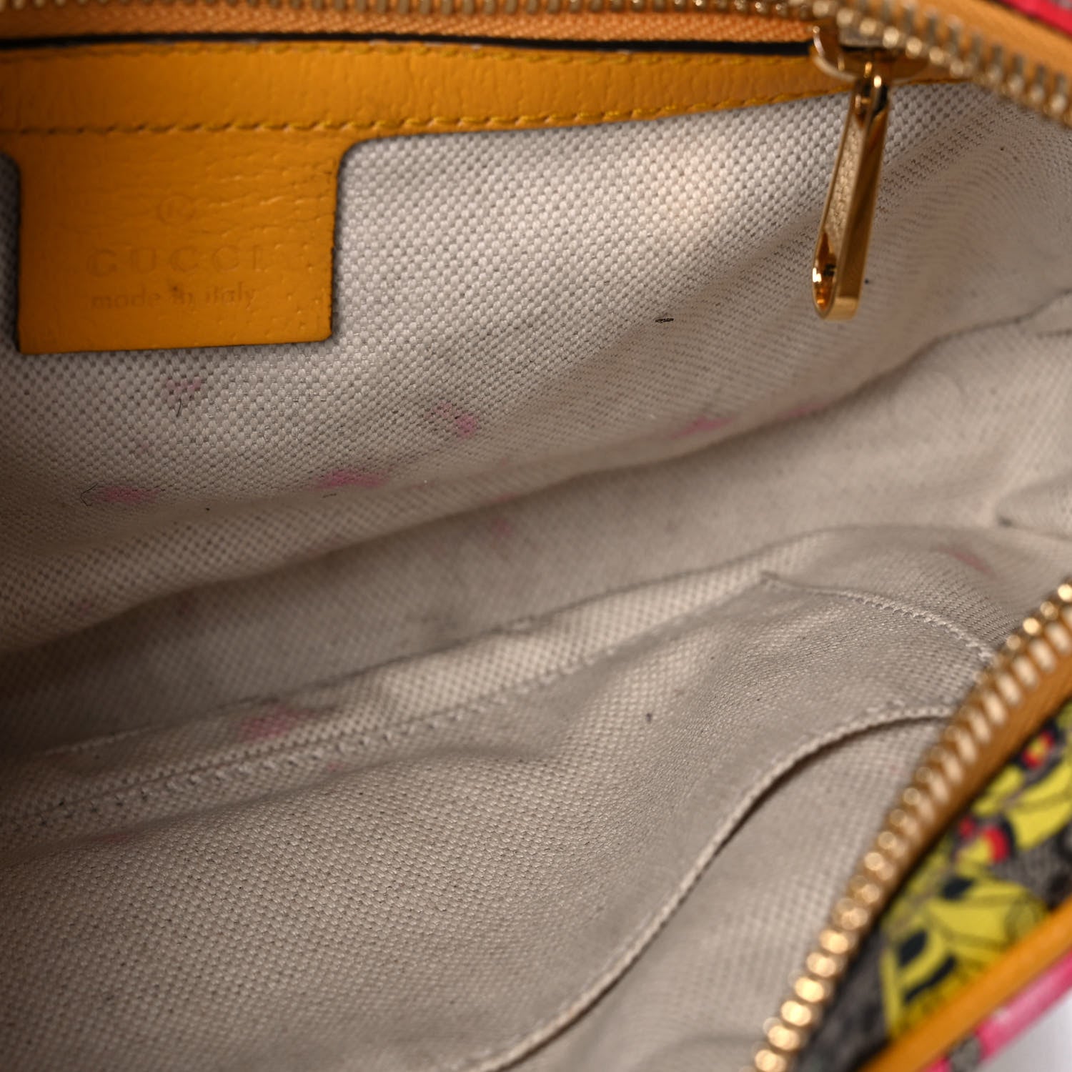 Gucci GG Supreme Monogram Flora Medium Ophidia Belt Bag Beige Multicolor Crop 13 of 13