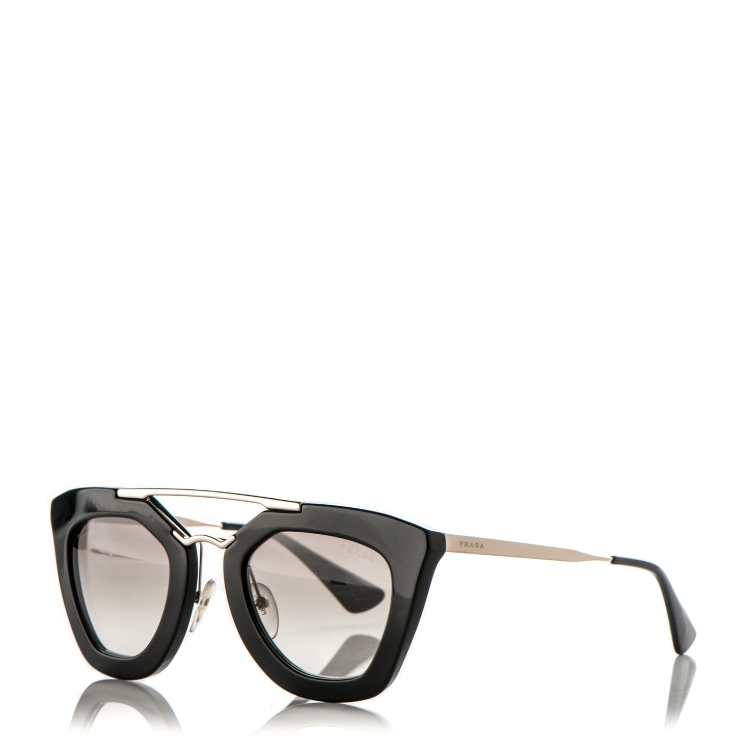 Acetate Cinema Sunglasses SPR 09Q Black