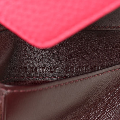 Christian Dior Bullcalf Diorissimo Envelope Wallet Rose Passion 8 of 11