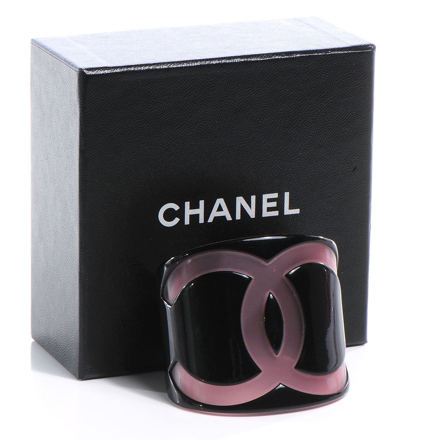 Resin CC Cuff Black Pink
