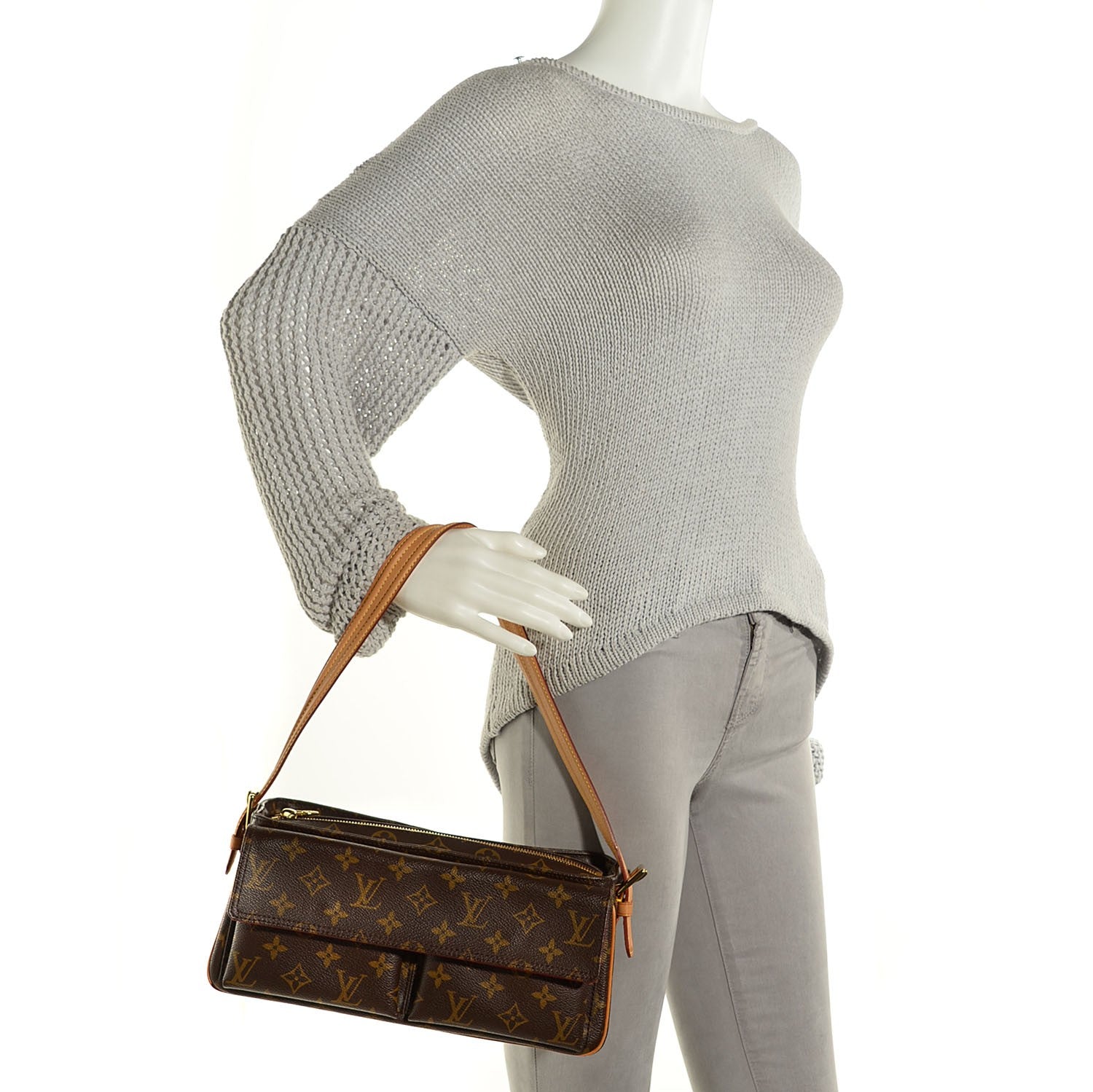 Louis Vuitton Monogram Viva-Cite MM 2 of 7