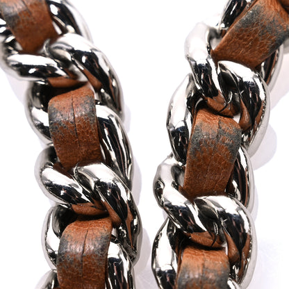 Chanel Washed Lambskin Mini Chain Around Messenger Brown 14 of 14