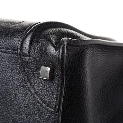 Celine Drummed Calfskin Mini Luggage Black 9 of 11