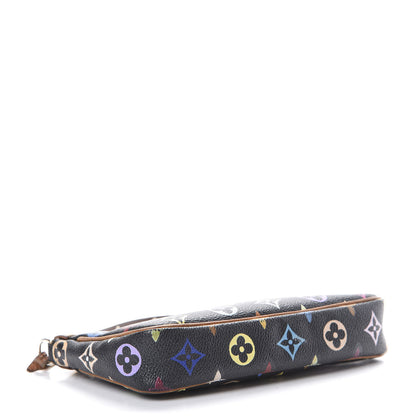 Louis Vuitton Monogram Multicolor Pochette Accessories Black 3 of 14