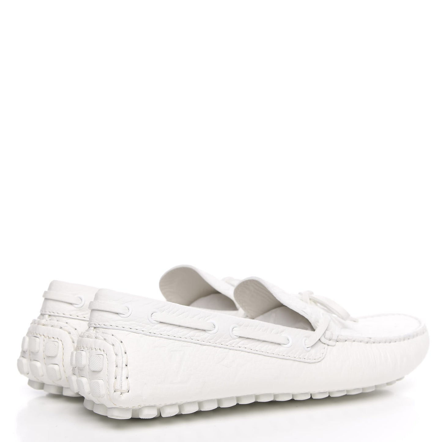 Empreinte Arizona Car Shoe Moccasin Loafers 7.5 White