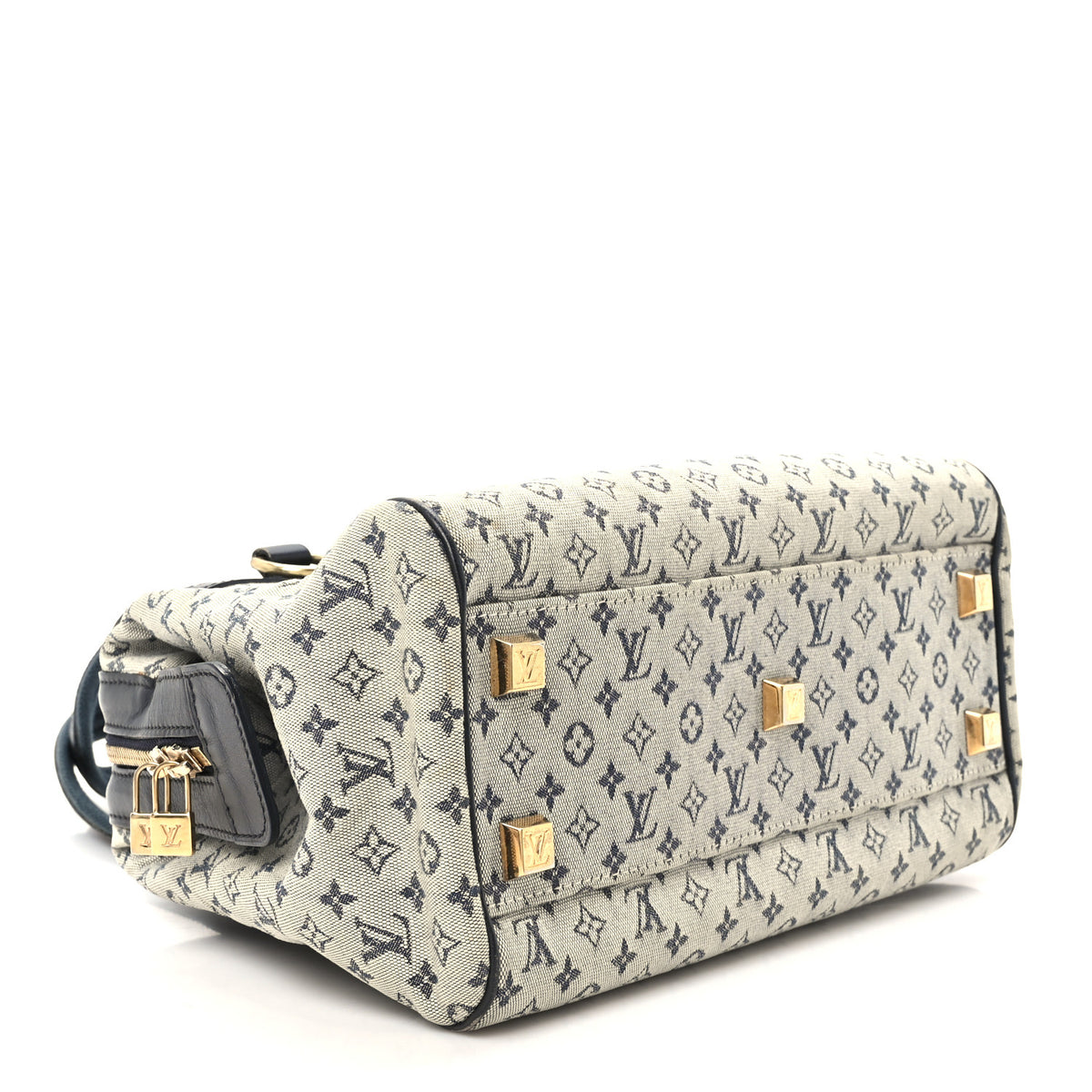 Louis Vuitton Mini Monogram Josephine PM Blue 3 of 9