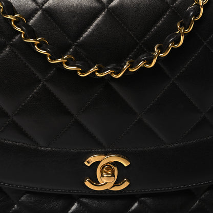 Chanel Lambskin Quilted Medium Single Flap Black 8 of 11