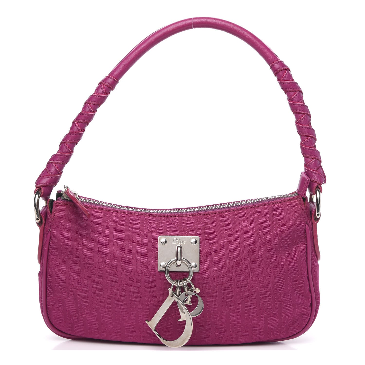 Christian Dior Monogram Lovely Shoulder Bag Pink 1 of 10