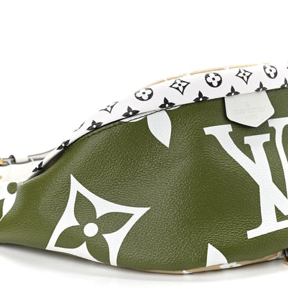 Louis Vuitton Monogram Giant Bumbag Kaki Beige 8 of 11