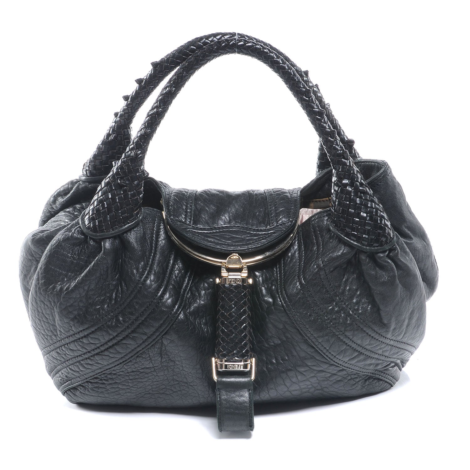 Fendi Nappa Nuvolata Spy Black 1 of 8