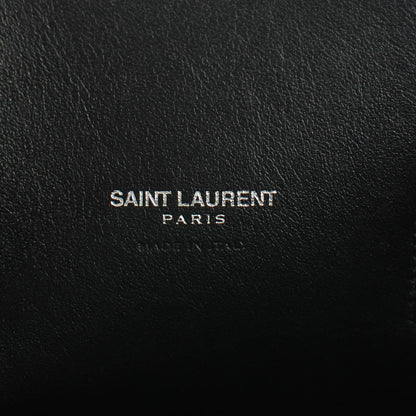 Saint Laurent Grained Calfskin Baby Sac De Jour Black 6 of 7