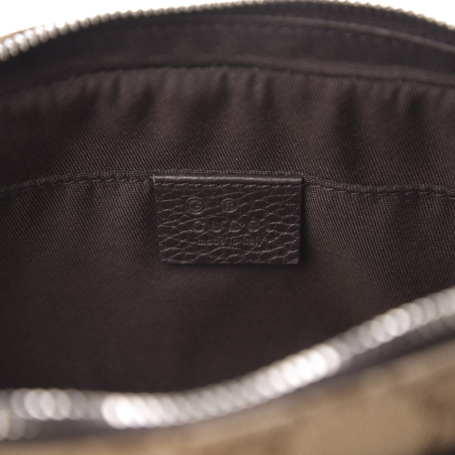 Monogram Belt Bag Dark Brown