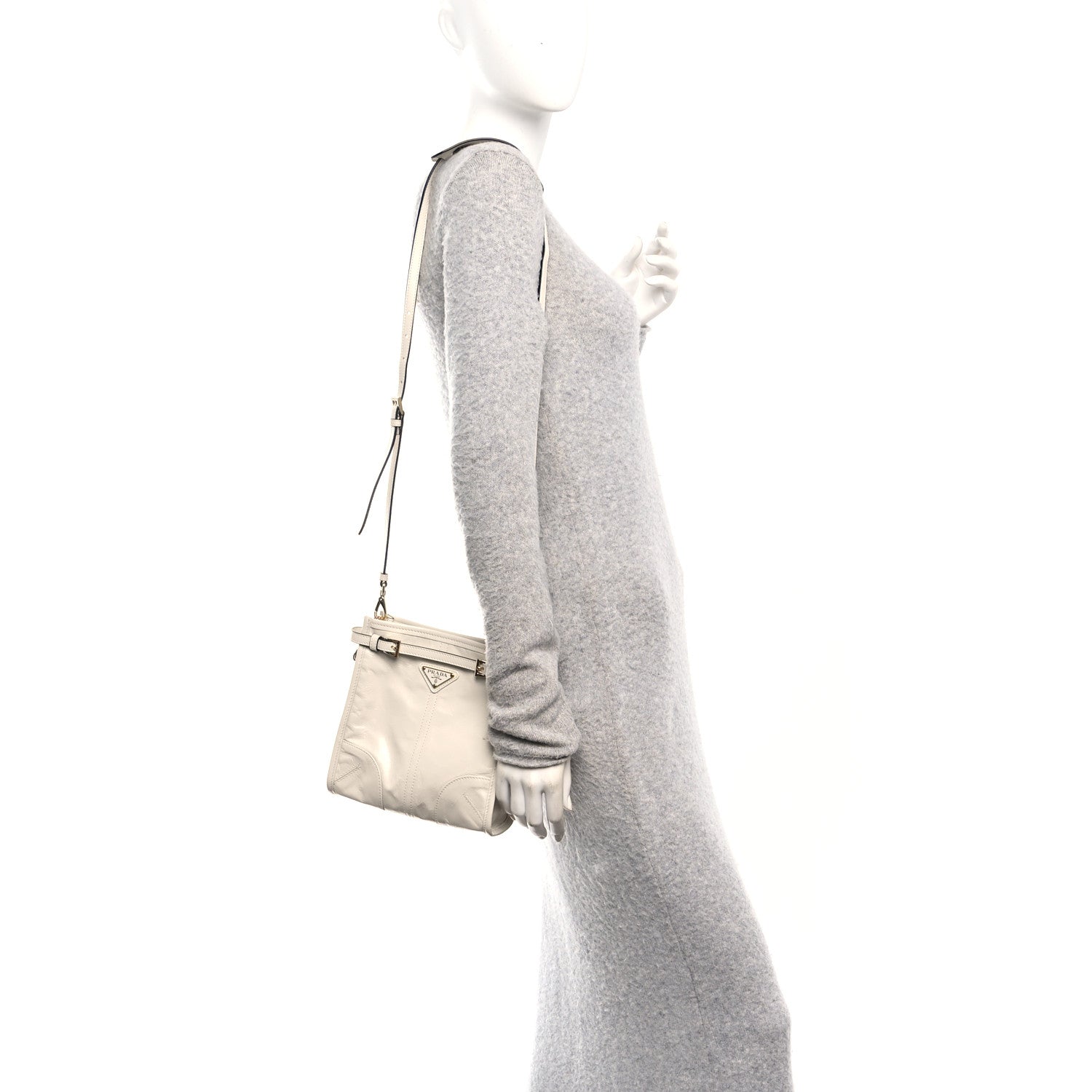 Prada Soft Lux Calfskin Mini Bonnie White 1834000 – FASHIONPHILE