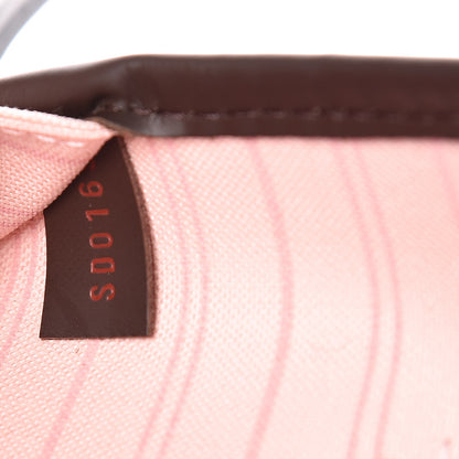 Louis Vuitton Damier Ebene Neo Neverfull MM Rose Ballerine 8 of 10