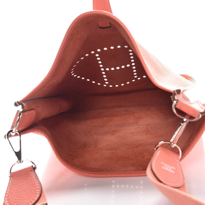 Hermes Taurillon Clemence Evelyne III GM Crevette 5 of 10