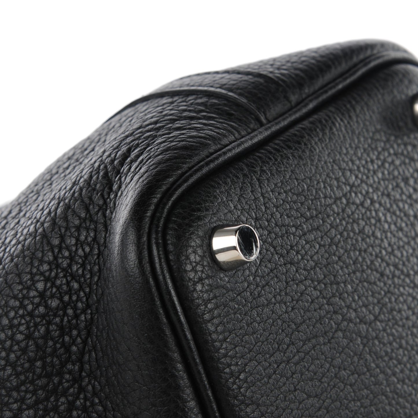 Taurillon Clemence Picotin Lock 18 PM Black