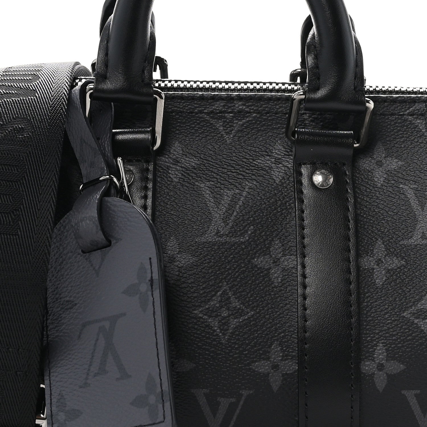 Louis Vuitton Reverse Monogram Eclipse Keepall Bandouliere 25 7 of 10