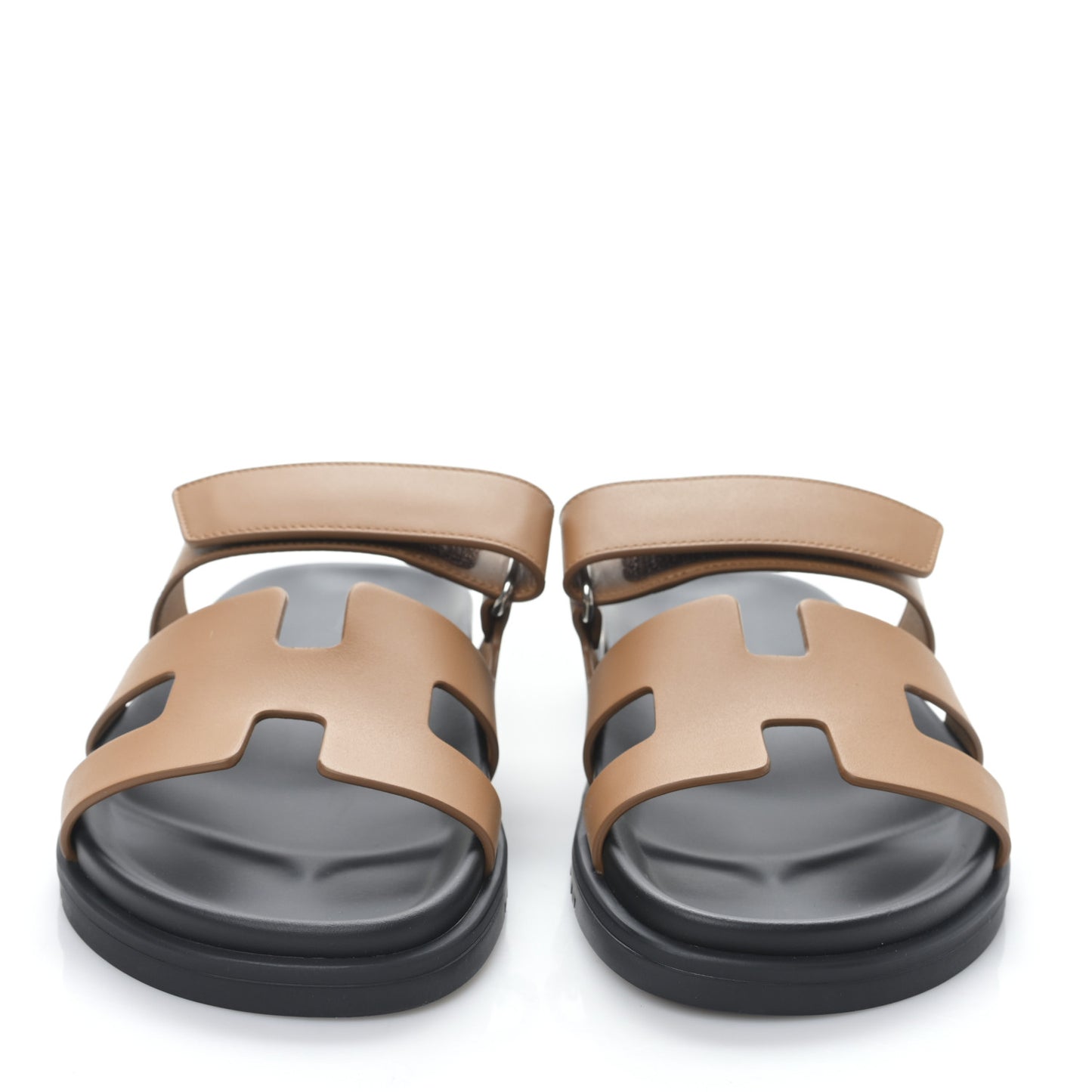 Calfskin Womens Chypre Sandals 37 Gold