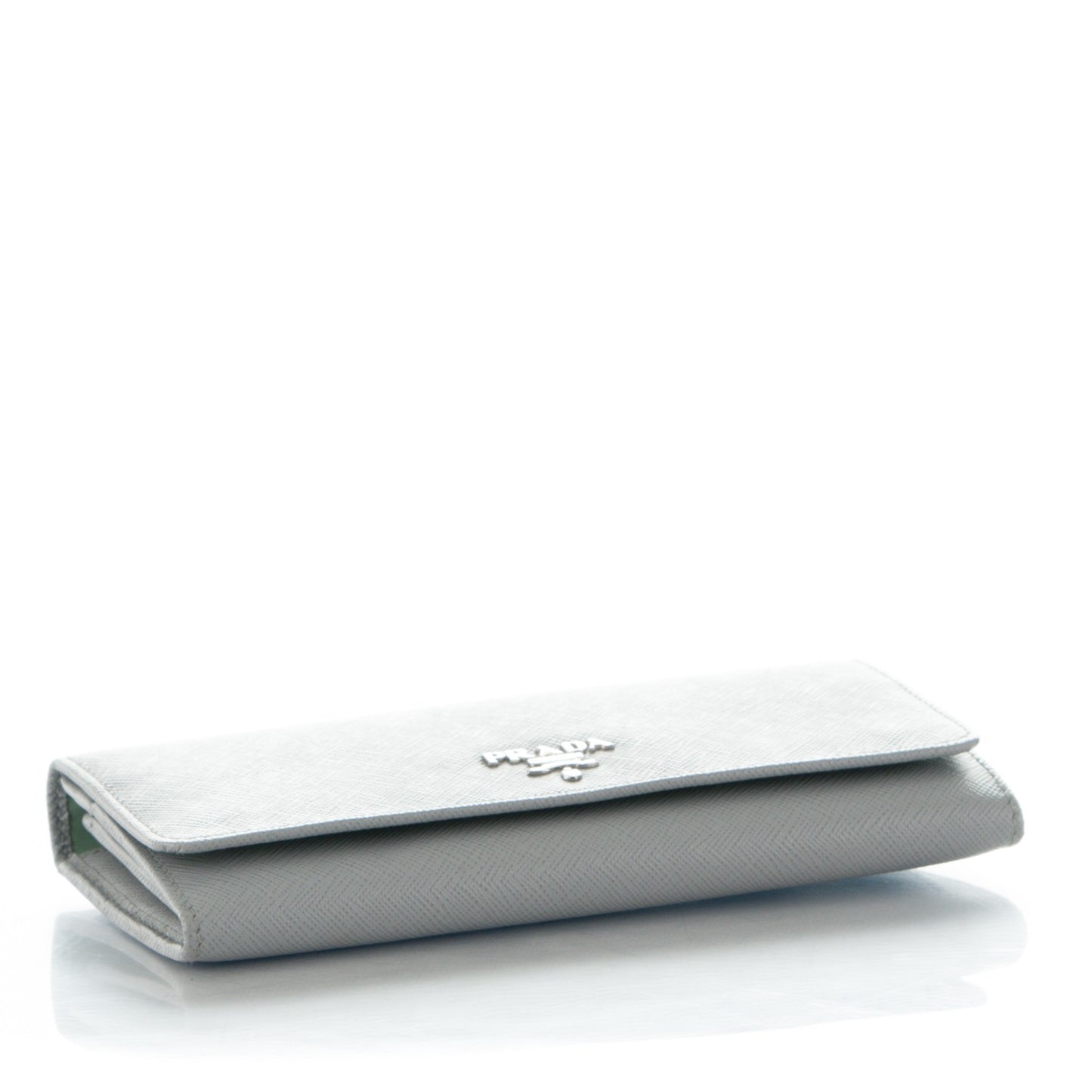 Saffiano Colour Continental Flap Wallet Granito Acquamarina