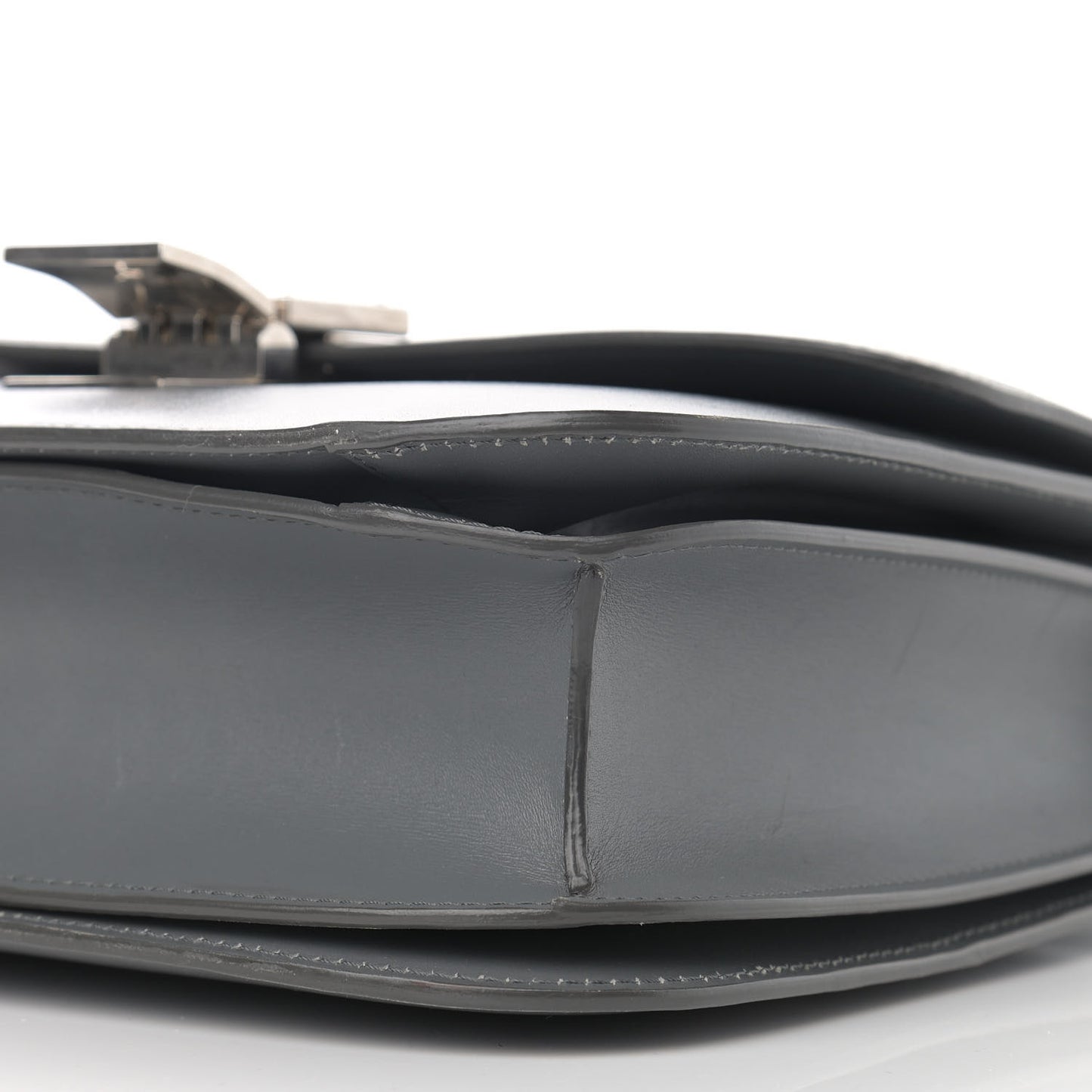 Box Calfskin Medium Classic Box Flap Bag Kohl