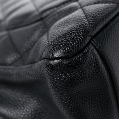Chanel Caviar Quilted Grand Shopping Tote GST Black 10 of 16