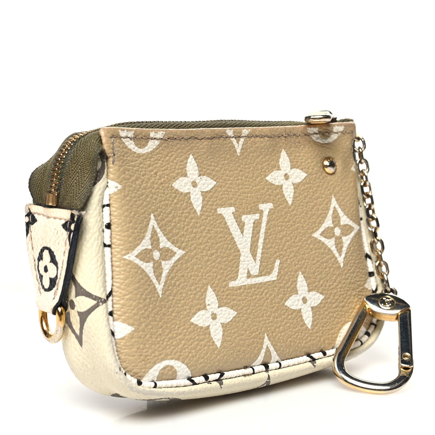 Louis Vuitton Monogram Giant Micro Pochette Accessories Kaki White 3 of 11