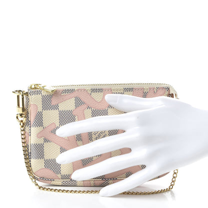 Louis Vuitton Damier Azur Tahitienne Mini Pochette Accessories 2 of 11