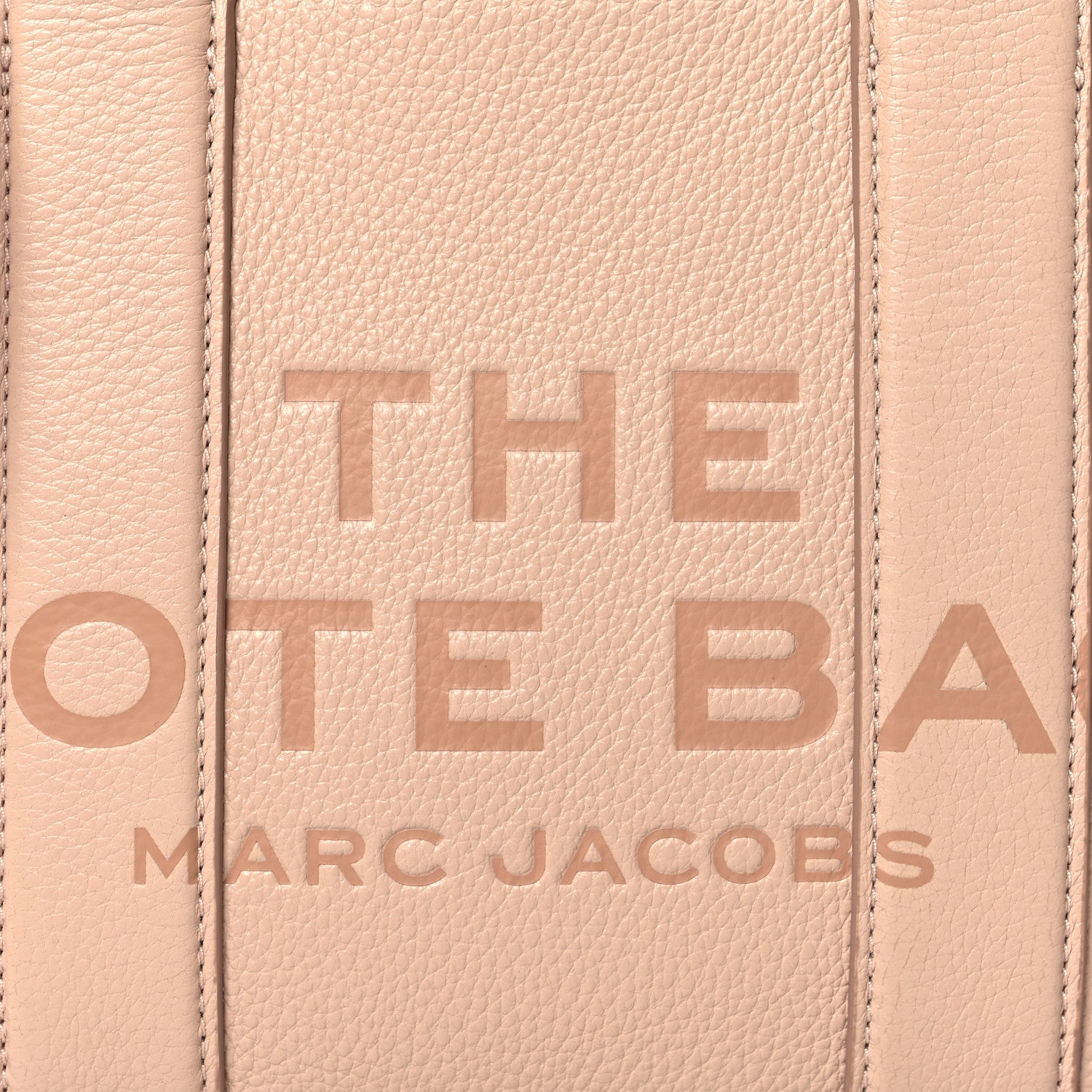Marc Jacobs Grained Calfskin Small The Tote Bag Rose Dust 7 of 10