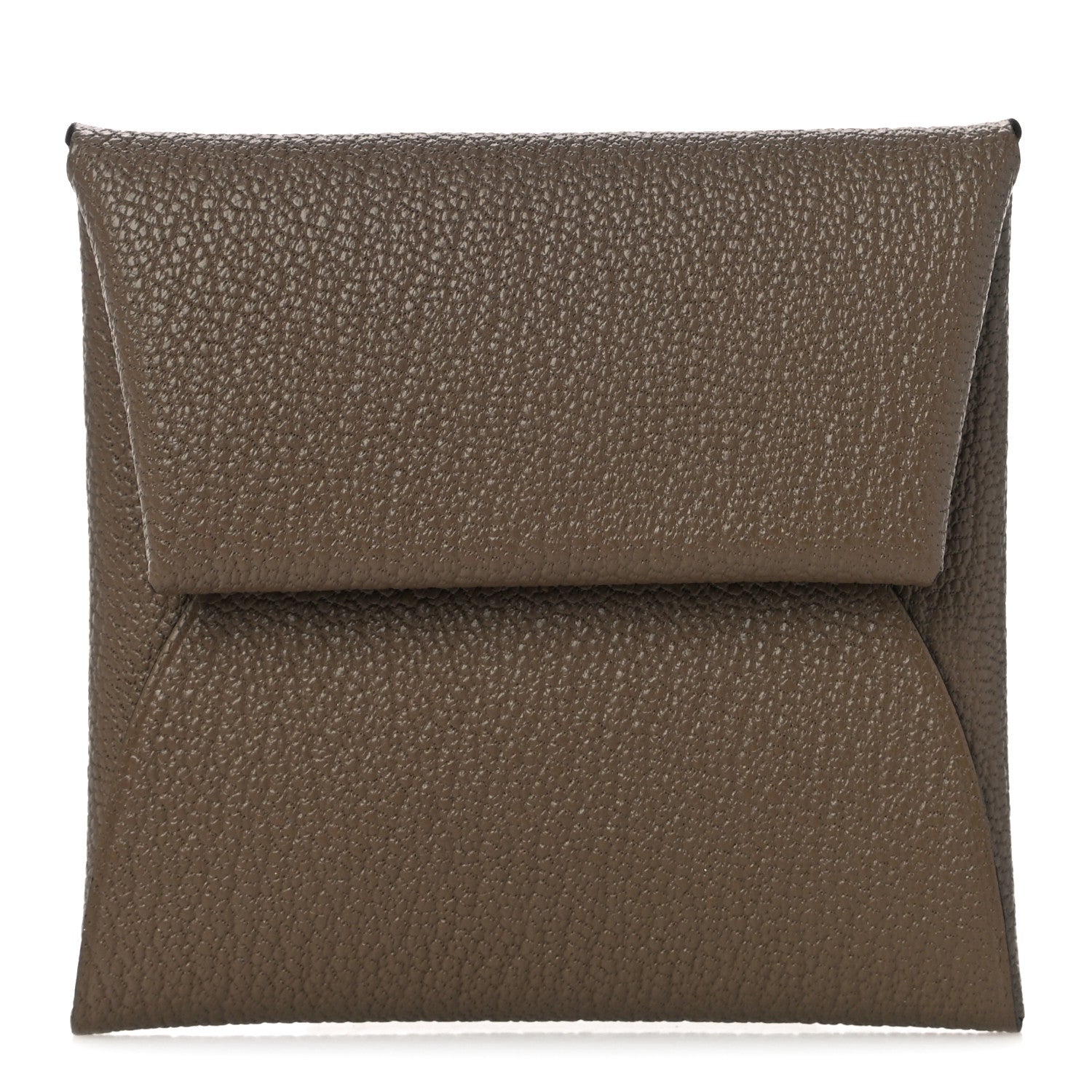 Hermes Chevre Mysore Bastia Coin Purse Etoupe 1 of 10