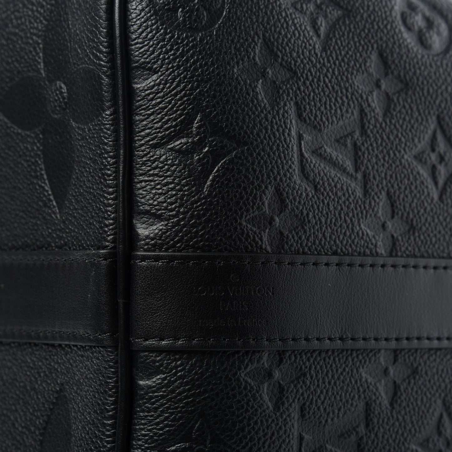Empreinte Monogram Giant Keepall Bandouliere 45 Black