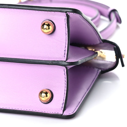 Fendi Shiny Nappa Petite Peekaboo I SEE U Satchel Violetta 9 of 9