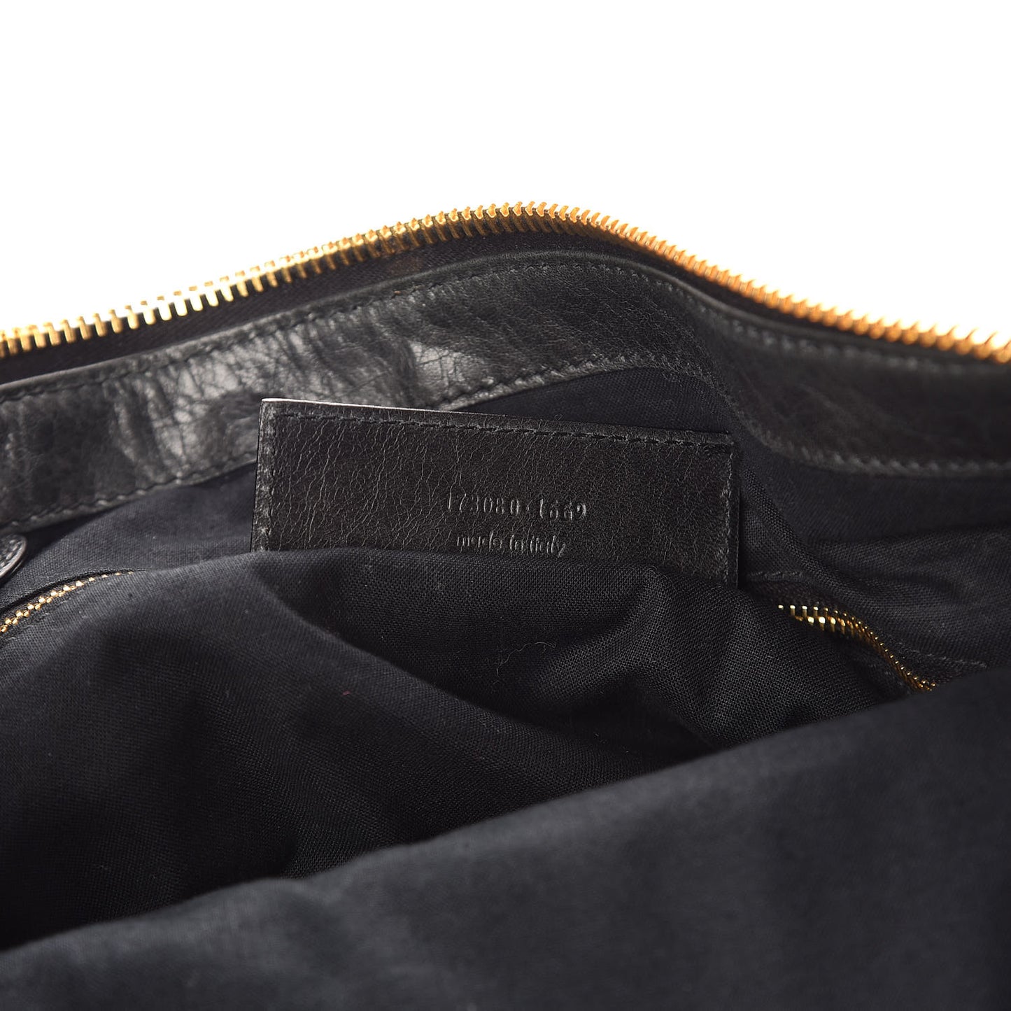 Agneau Giant 21 Gold Hardware Work Black