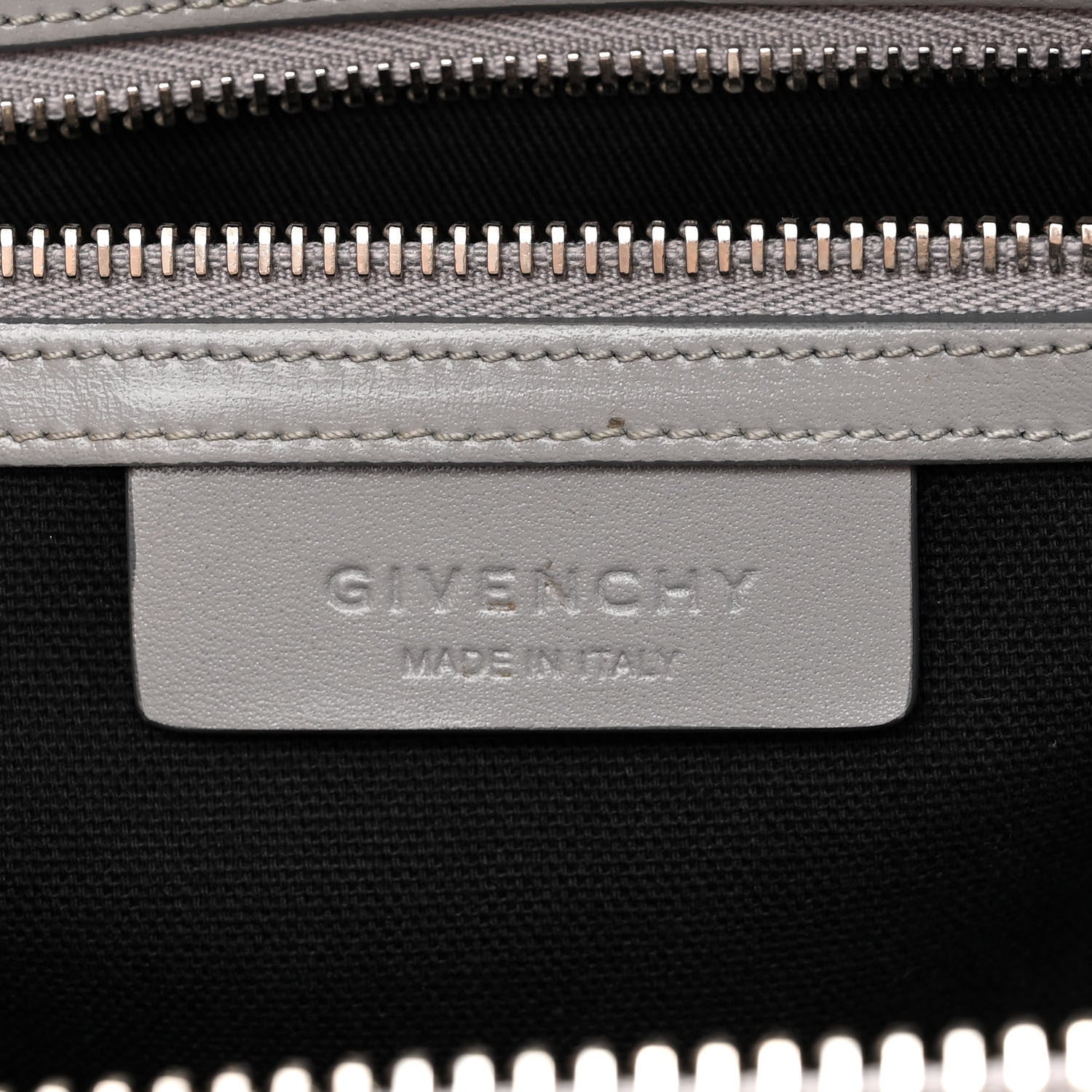 Givenchy Shiny Lord Calfskin Small Antigona Pearl Grey 6 of 10