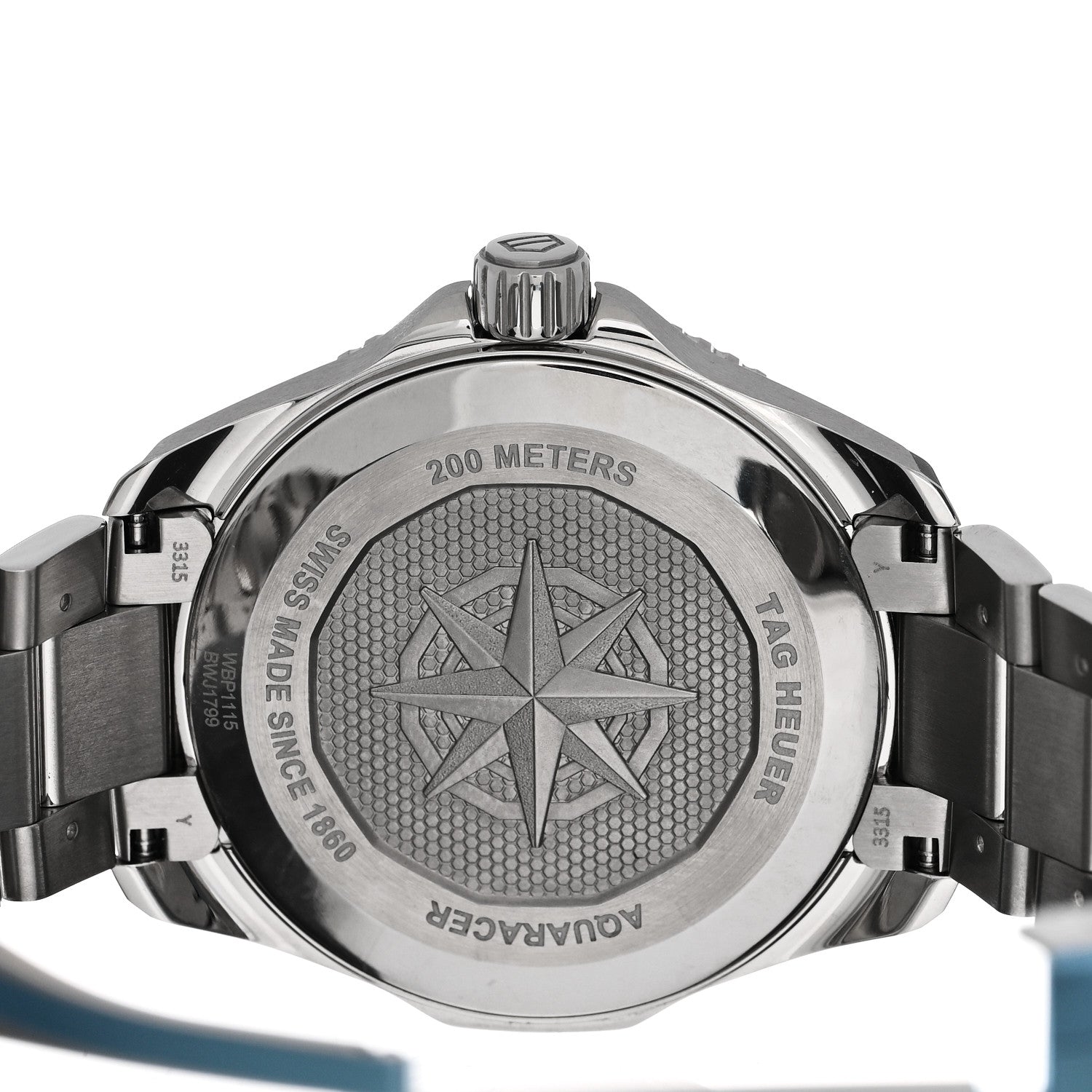 Tag Heuer Stainless Steel 40mm Aquaracer Professional 200 Solargraph Automatic Watch Green WBP1115 4 of 5