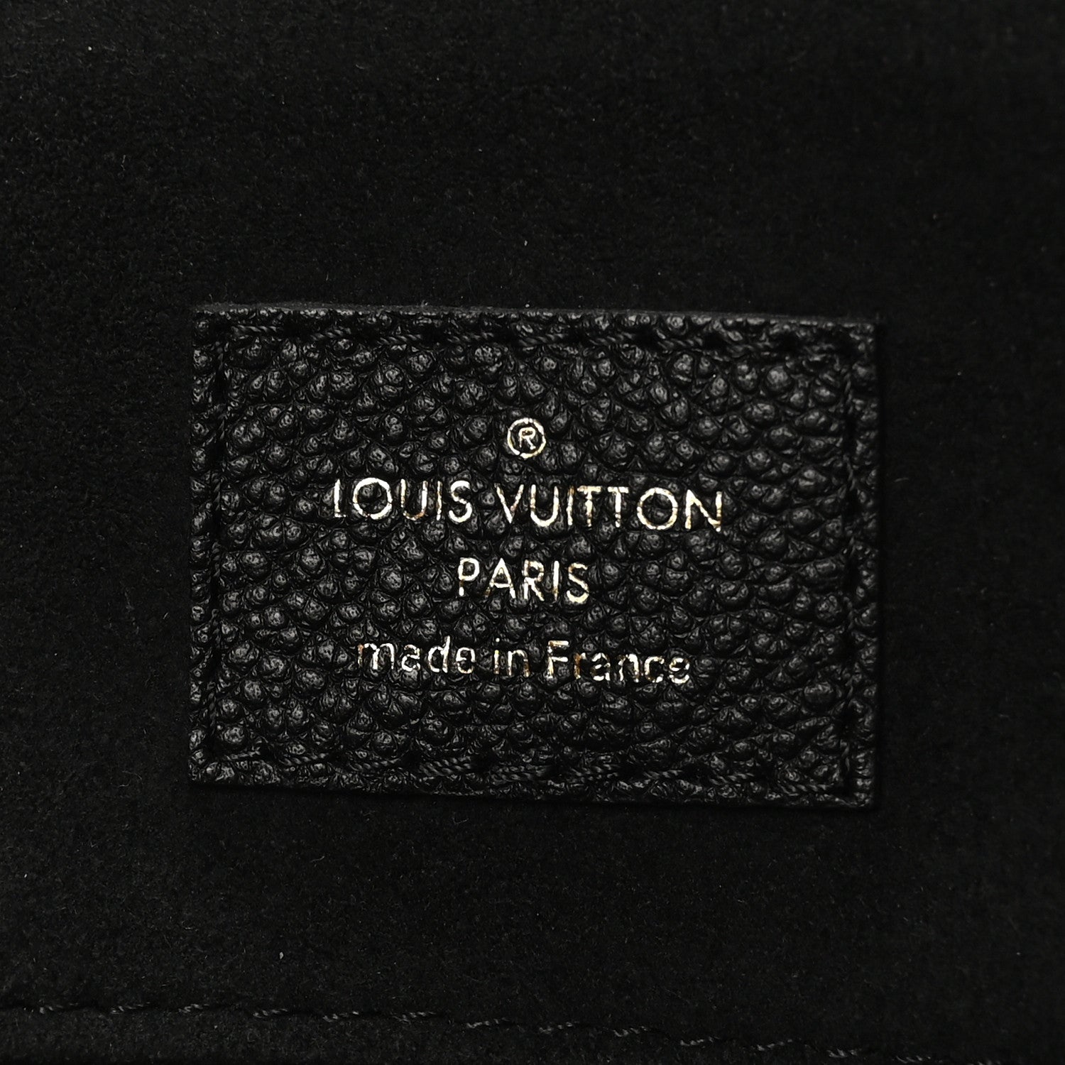 Louis Vuitton Empreinte Monogram Giant Grand Palais Black Beige 6 of 9