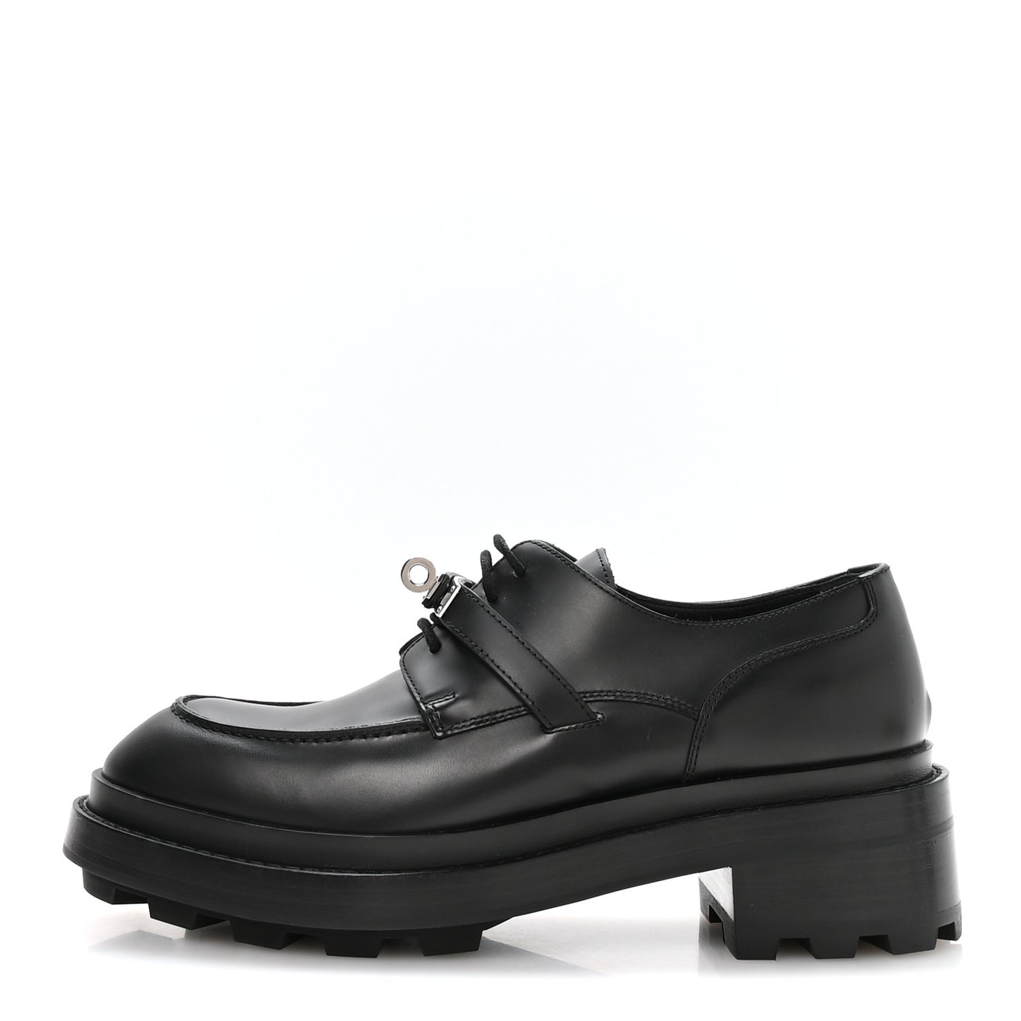 Glossed Calfskin First Oxford 39 Black